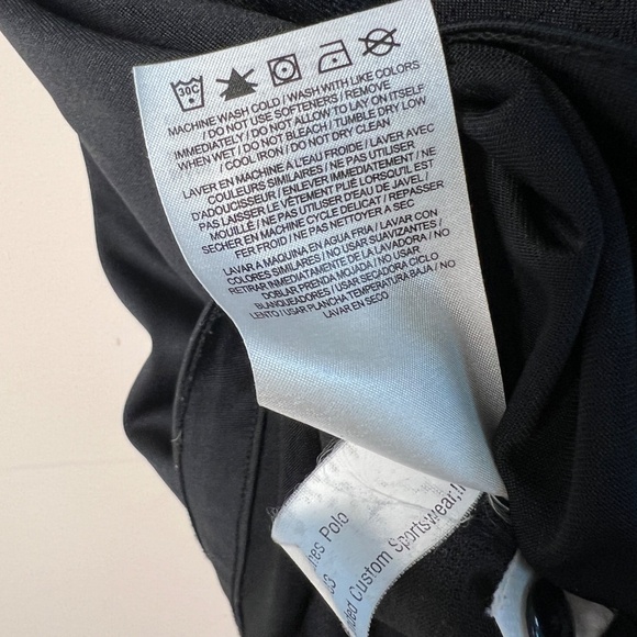 Nike DriFit Collared Black Appalachian State Mountaineers Logo Button Polo XL - Picture 7 of 7